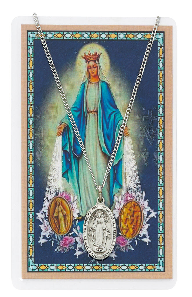 Our Lady of the Miraculous Medal - OurLadyoftheMiraculousMedalPrayerCardSet 1024x1024 
