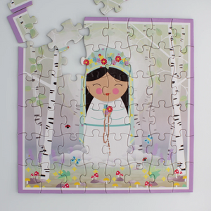Our Lady of the Woods Mini Puzzle - Unique Catholic Gifts