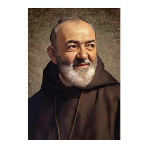 Padre Pio Standing Plaque 5"