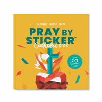 Pray by Sticker: Paint-by-Number Sticker Book - Unique Catholic Gifts