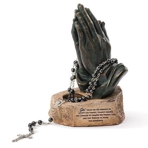 Prayer hands Rosary Holder