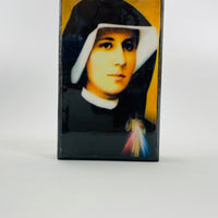 Rosary Box St. Faustina  - 4 in. - Unique Catholic Gifts