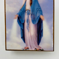 Rosary Box Lady of Grace  - 4 in. - Unique Catholic Gifts