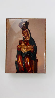 Rosary Box Lady of La Leche- 4 in. - Unique Catholic Gifts