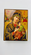 Rosary Box Perpetual Help  - 4 in. - Unique Catholic Gifts