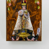 Rosary Box Infant of Prague  - 4 in. - Unique Catholic Gifts