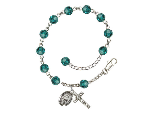 RB9506 Rosary Bracelet Zircon