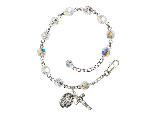 Miraculous RB9563 6mm Rosary Bracelet