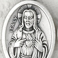 Sacred Heart/ Immaculate Heart  Oxi Medal 1" - Unique Catholic Gifts
