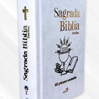 Sagrada Biblia -Recuerdo de mi Primera Comunión (BOLSILLO) P. AGUSTÍN MAGAÑA MÉNDEZ - Unique Catholic Gifts