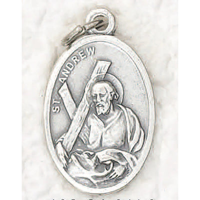 Saint Andrew Oxi Medal 1'' - Unique Catholic Gifts