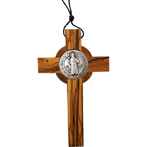 Saint Benedict Crucifix Necklace 3"