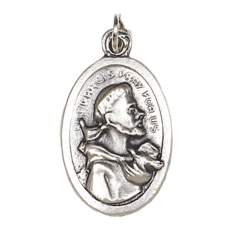 Saint Francis for Animals Oxi Medal 1" - Unique Catholic Gifts