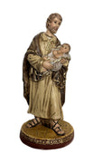 Saint Joseph Holding Jesus Statue  7" - Unique Catholic Gifts