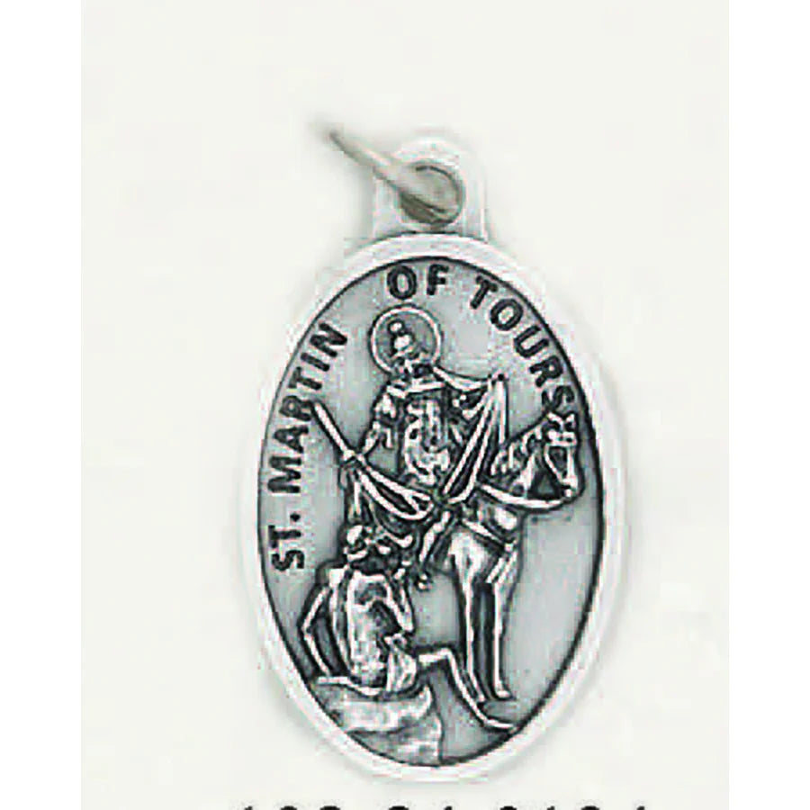 Saint Martin of Tours Oxi Medal 1" - Unique Catholic Gifts