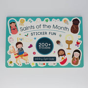 Saints of the Month Sticker Book - Unique Catholic Gifts