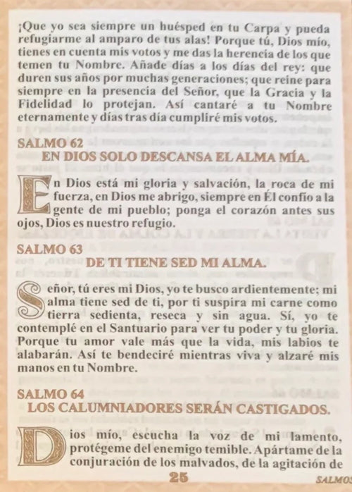 Salmos Una Guía Espiritual