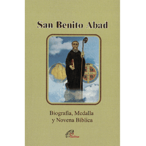 San Benito Abad Biografia y Novena Biblica Perez Perez M Del Socorro - Unique Catholic Gifts