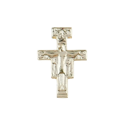 San Damiano Crucifix Lapel Pin 3/4"