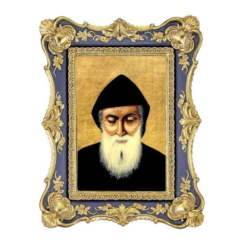 St. Charbel Print Framed Print  6 x 8"