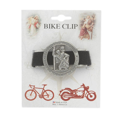 St. Christopher Bicycle Clip - Unique Catholic Gifts