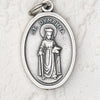 Saint Dymphna Oxi Medal 1" - Unique Catholic Gifts