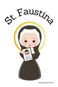 St. Faustina - Children's Christian Book - Lives of the Saints by Abigail Gartland - Unique Catholic Gifts