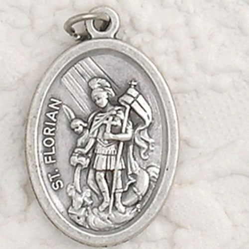 Saint Florian Oxi Medal 1" Made in Italy,