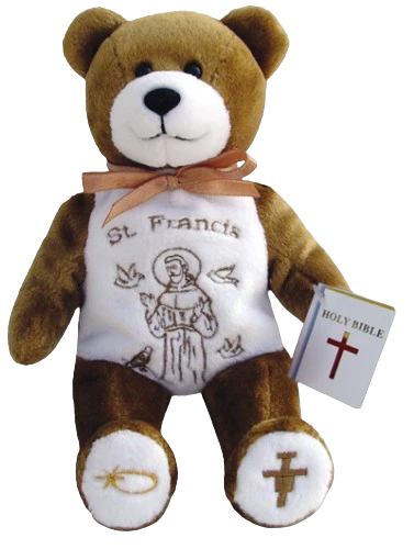 St. Francis of Assisi Bear - Unique Catholic Gifts