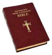 St. Joseph New Catholic Bible (Gift Edition - Large Type) Burgandy - Unique Catholic Gifts