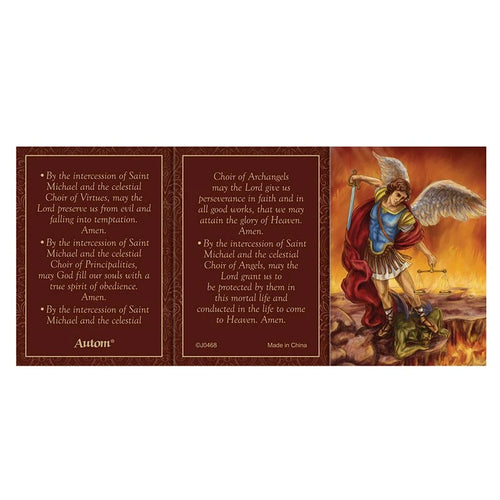 St. Michael Chaplet with Prayer Card