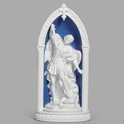 St. Michael the Archangel in an Arch 8 1/4" - Unique Catholic Gifts
