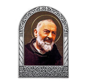 St. Padre Pio Easel Standing Plaque - Unique Catholic Gifts