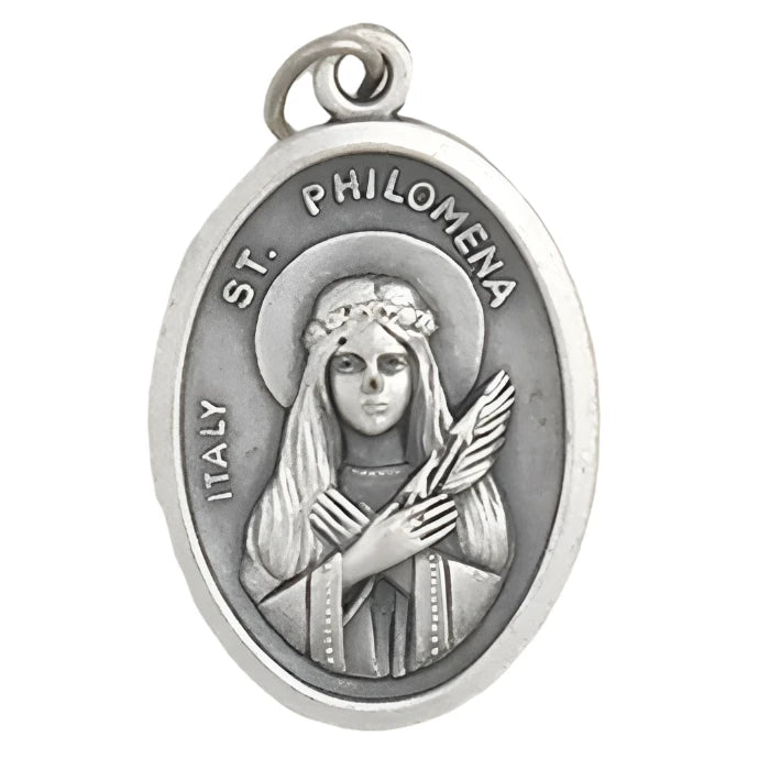 St. Philomena Oxi Medal 1" - Unique Catholic Gifts