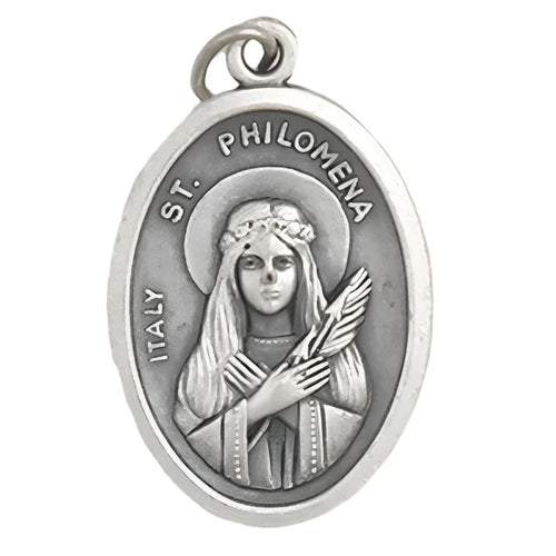 St. Philomena Oxi Medal 1" - Unique Catholic Gifts