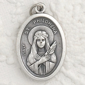 St. Philomena Oxi Medal 1" - Unique Catholic Gifts