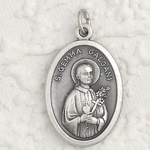 St Gemma Galgani Oxi Medal 1" - Unique Catholic Gifts