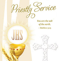 Thank You for Your Priestly Service Greeting Card - Unique Catholic Gifts