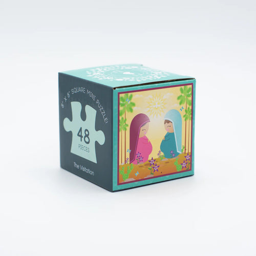 The Visitation Mini Puzzle - Unique Catholic Gifts