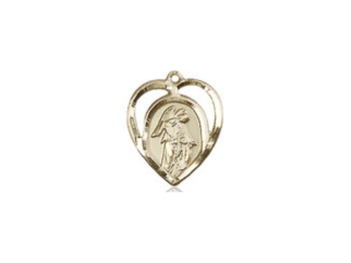 Gold Filled Guardian Angel Pendant