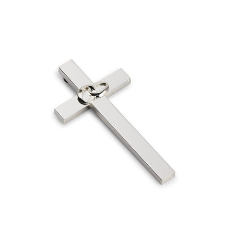 Wedding Rings Cross Silver