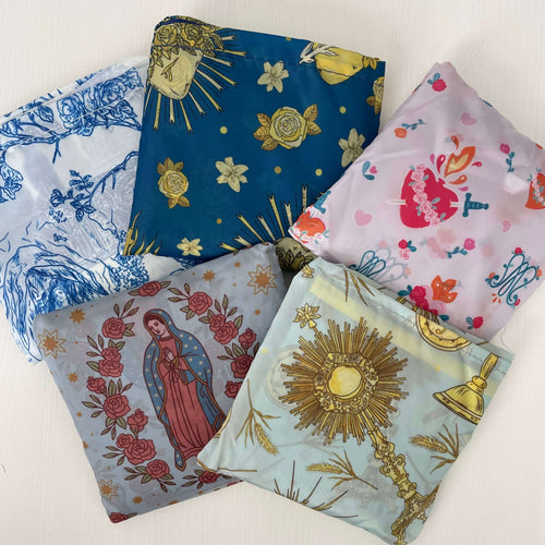 Catholic Re-Usable Grocery Bag - Lourdes Collection