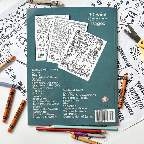 Catholic Coloring Books: My Mass Reflection & Coloring Book