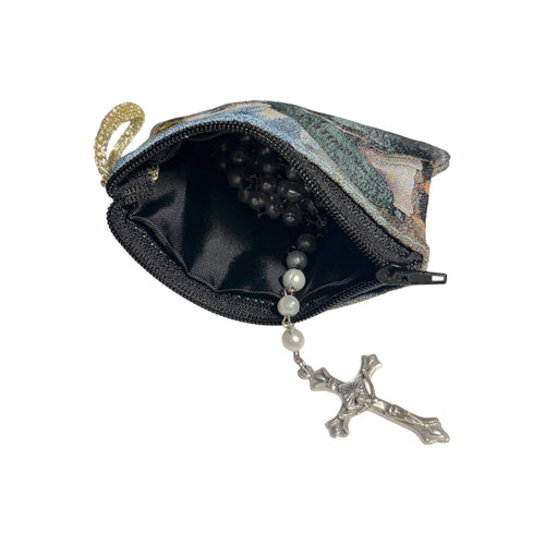St. Jude Rosary Pouch 3″ x 4″