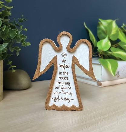 Framed Standing Angel Plaques: Teachers are special