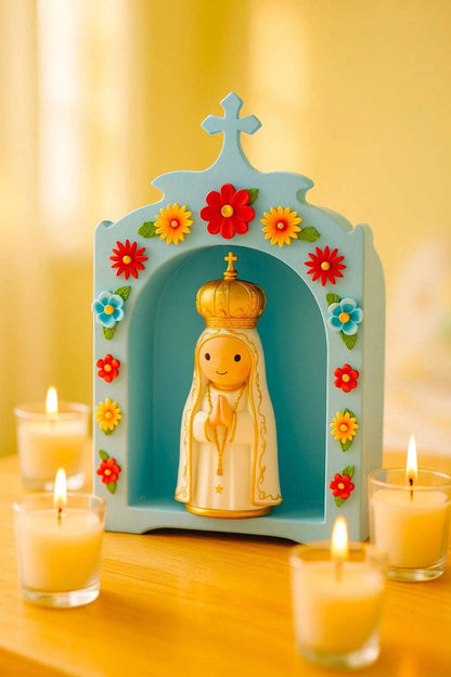 Little Shrine Mercy Catholic Home Gift | Devotional Decor | Little Drops of Water