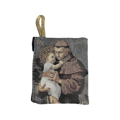 St. Anthony Rosary Pouch 3″ x 4″