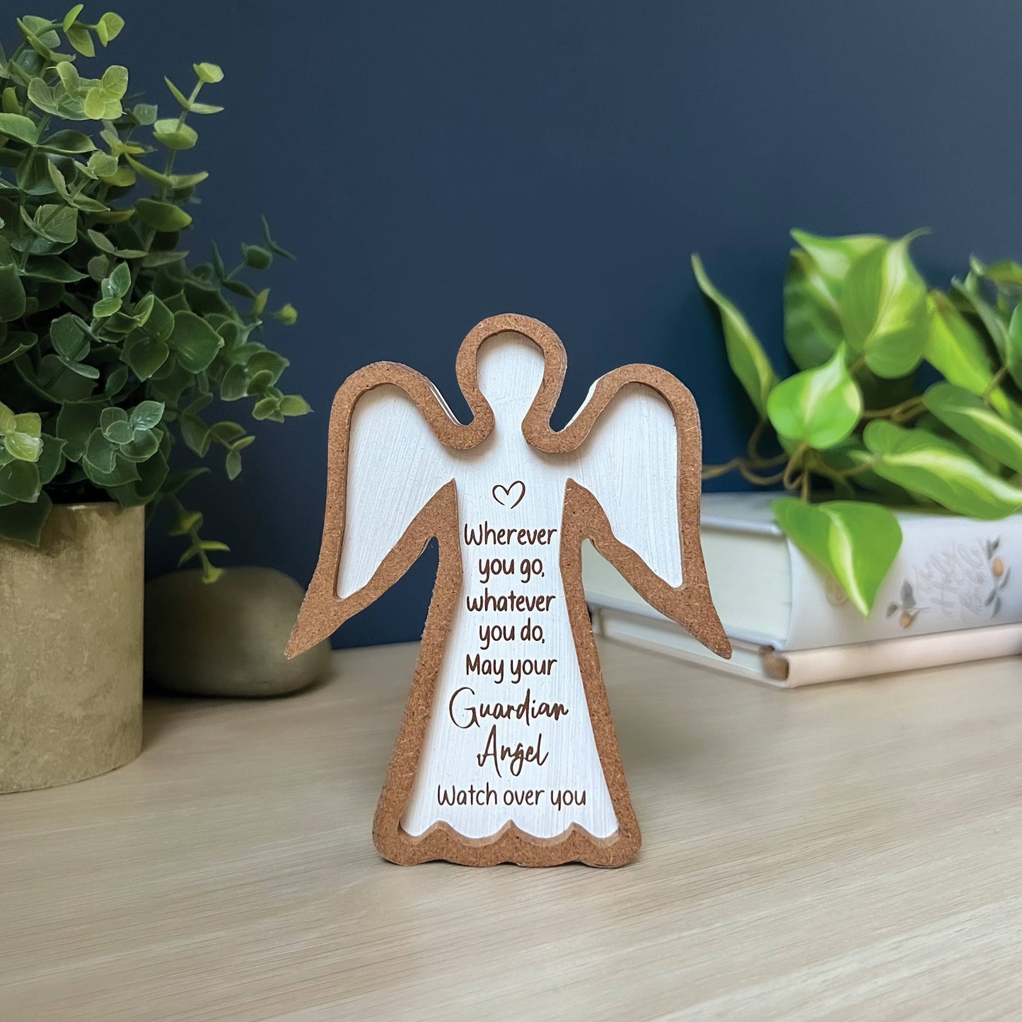 Framed Standing Angel Plaques: Teachers are special