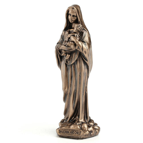 3 3/8 Inches Madonna And Baby Jesus