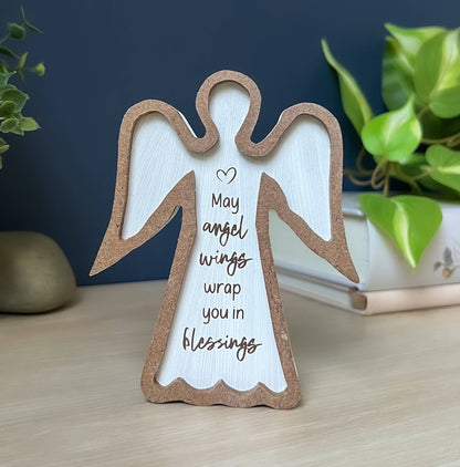 Framed Standing Angel Plaques: Teachers are special